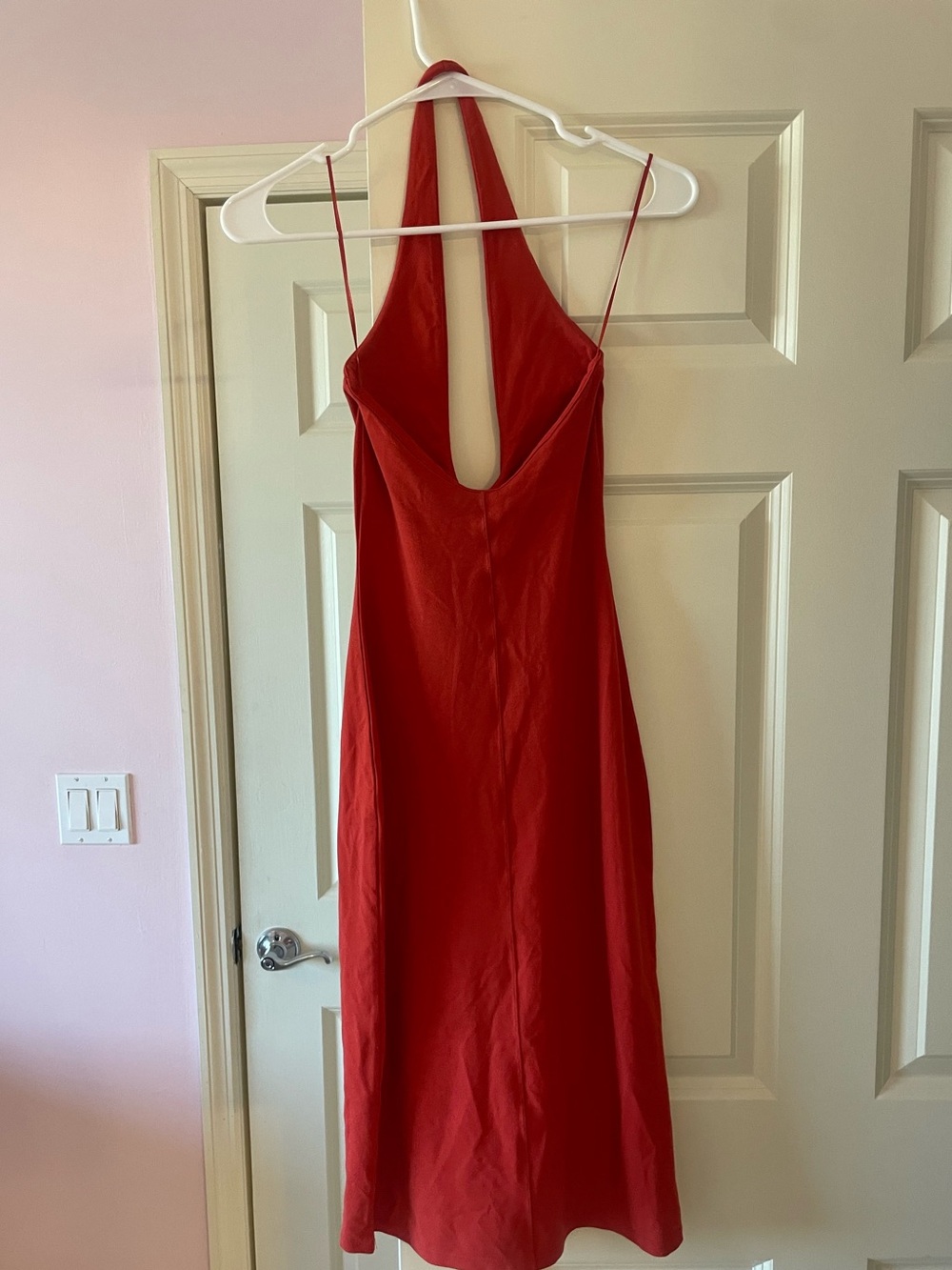 SKIMS TERRA Smooth Lounge Midi Halter Dress - Picture 3 of 6